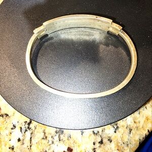 Elegant Silver Bangle Bracelet